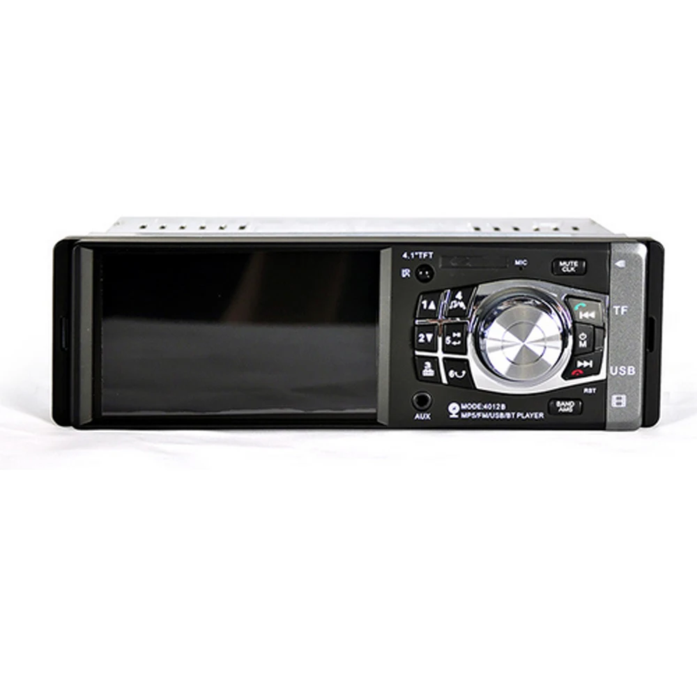 Camecho 4 ''TFT экран 1 Din автомагнитола аудио стерео MP3 автомобильный аудио плеер Bluetooth с камерой заднего вида дистанционное управление USB FM