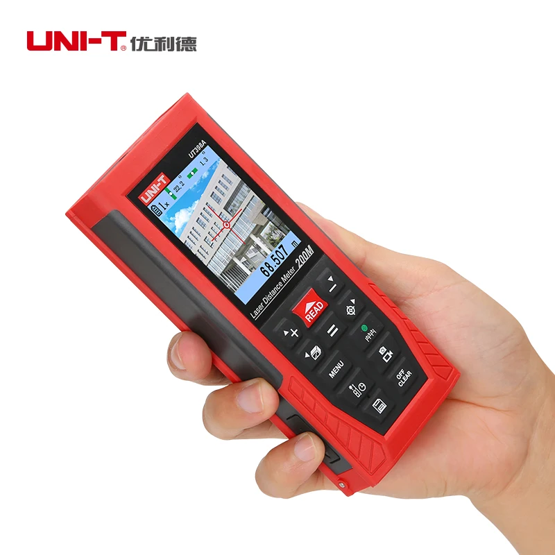 UNI-T UT398A лазерный дальномер 200 м дальномеры Lofting тест инструмент выравнивания