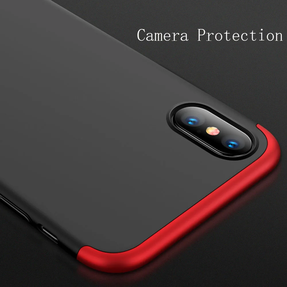 3-в-1 Пластик жесткий 360 полная защита чехол Xiaomi mi x 2 S/Xiaomi X Крышка Анти-шок из PC с
