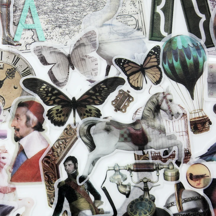 50 шт. стикеры в стиле ретро для скрапбукинга | Дом и сад