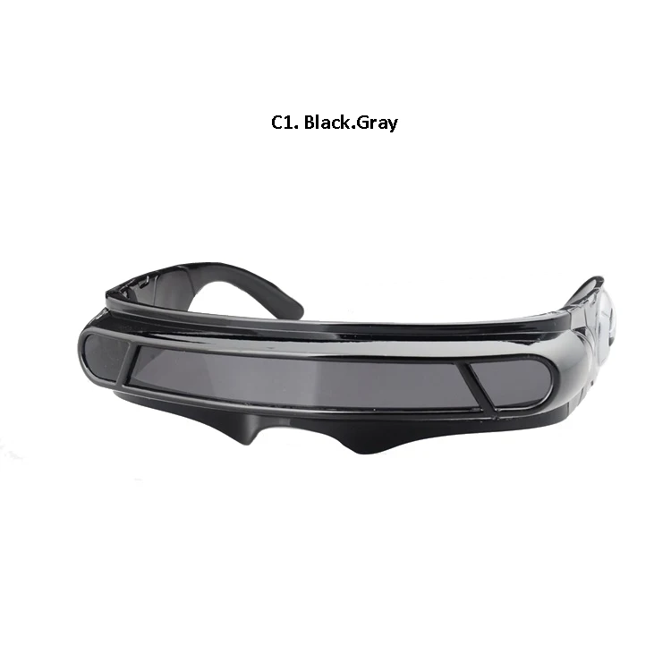 C1 Black.Gray HBK X-man, циклопы X-man, специальные материалы памяти, поляризационные солнцезащитные очки, дизайнерские, для путешествий, защита, крутые солнцезащитные очки, UV400 PC K40021 - Цвет линз: C1 Black.Gray