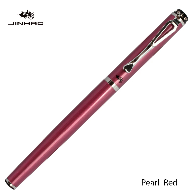 Jinhao 301 авторучка 0,38 мм чернильные ручки для письма для девочек металлические Роскошные Металлические stylo plume каллиграфия ручка caneta caligraphy