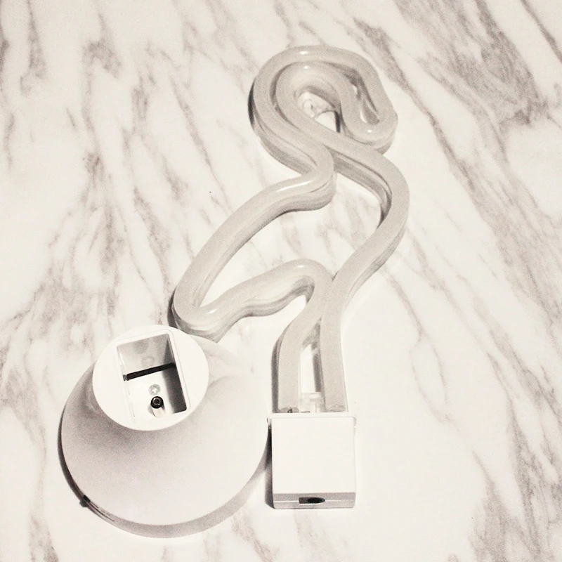 Светодиодный неоновый ночник в форме Фламинго от батареи или USB источник питания