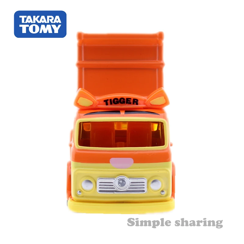 Takara Tomy Tomica DISNEY MOTORS DM09 Аниме фигурки каскадные тигровые автомобили литые