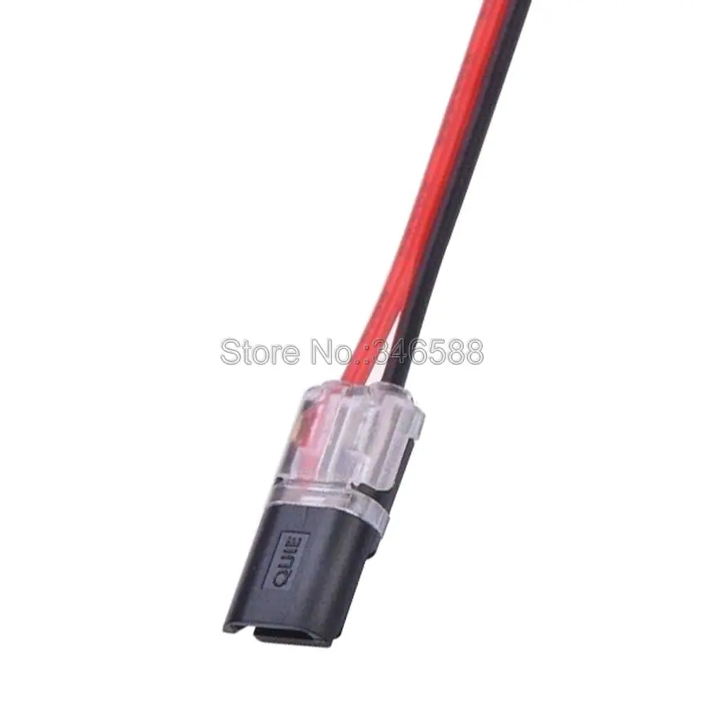 10x2 контакта 2 контактный разъем для провода шотландский соединитель 22 20AWG провод