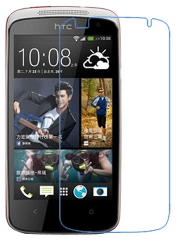 2 шт./лот Ультра прозрачная пленка для HTC desire 500 Высокое качество HD защитная экрана