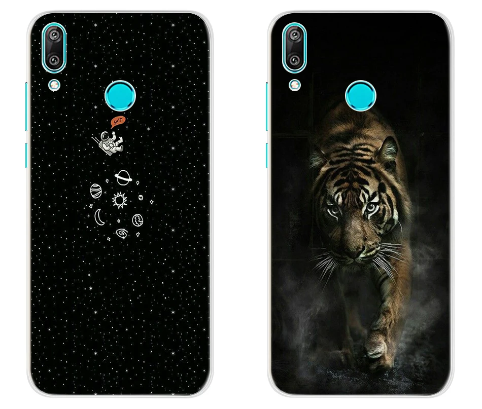 Силиконовый чехол для телефона из ТПУ для huawei Y7 Prime, мягкий чехол из ТПУ для huawei Y7, чехол для huawei Y 7 Y7 Prime