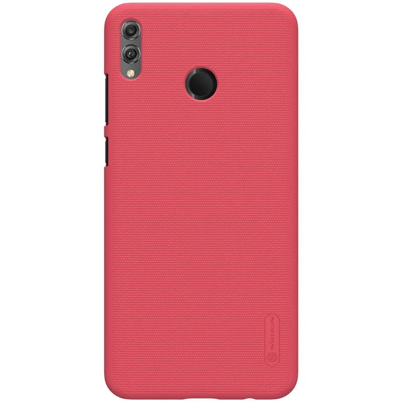 Красный Чехол для huawei Honor 8X Max, Nillkin, суперматовый защитный жесткий чехол для задней панели из поликарбоната, чехол для huawei Honor 8X Max, Nilkin, чехол для телефона, оболочка - Цвет: Красный