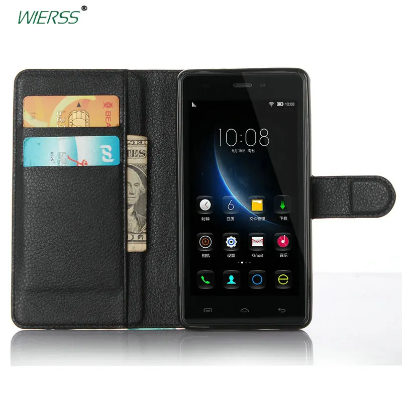 Роскошный кожаный чехол книжка для DOOGEE X5 Для Pro X5S задняя крышка бумажник + карта