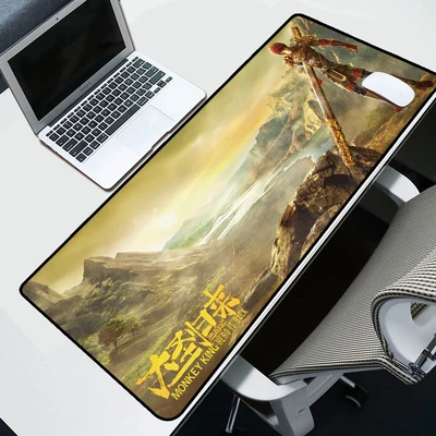 yellow 900X400 мм коврик для мыши Аниме оригинальные резиновые игровые mausepad большого размера для клавиатуры мыши стол для компьютера нескользящий коврик - Цвет: yellow