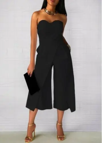 

Women Ladies Clubwear Summer Jumpsuit Playsuit Bodycon Party Romper Sleeveless Strap Leotard