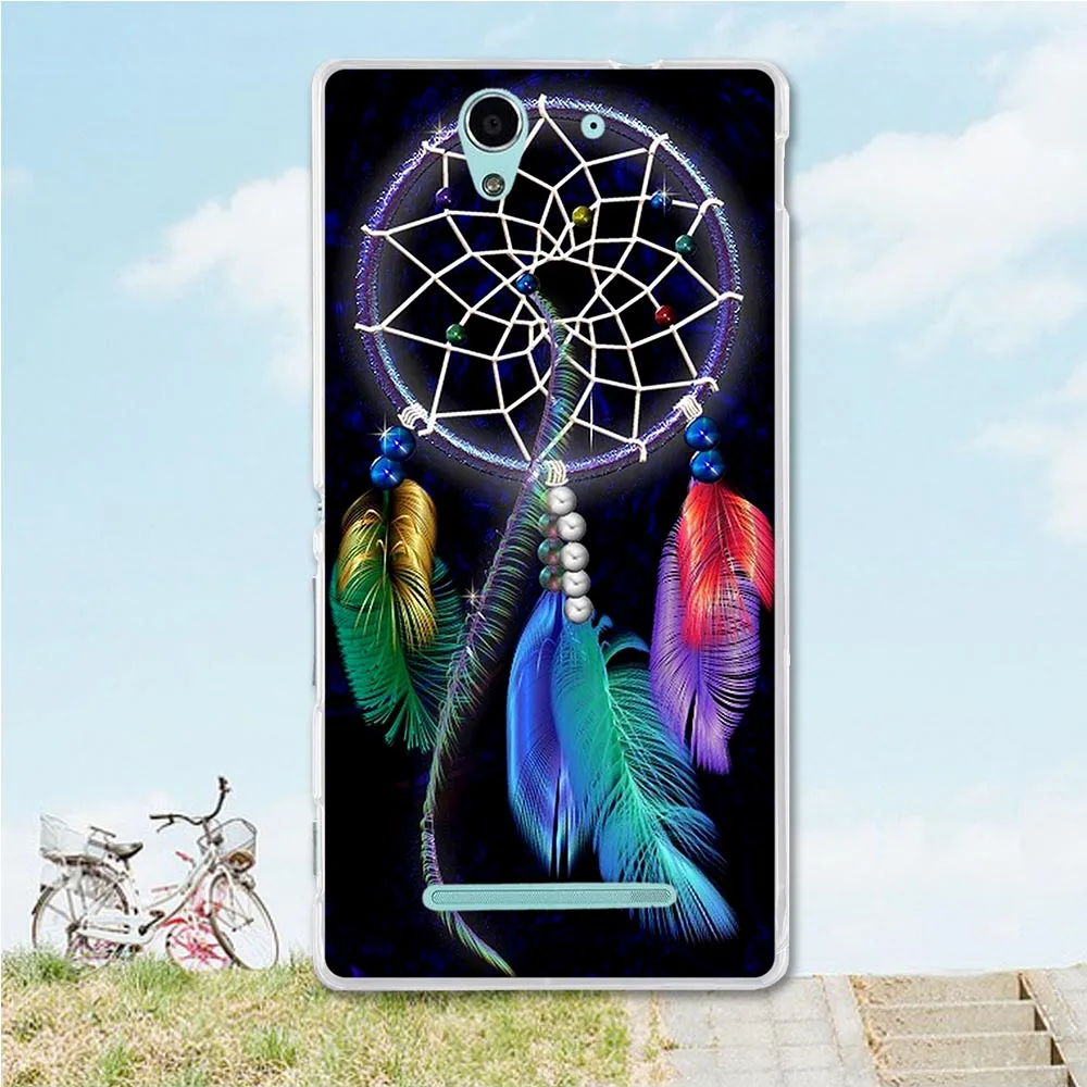 ТПУ мягкий чехол для флип sony Xperia C3 чехол для телефона D2533/C3 Dual D2502 coque fundas чехол с изображением животных для sony c3 - Цвет: 6