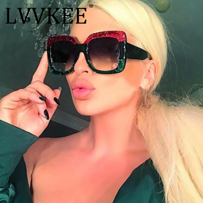 Очки солнцезащитные женские квадратные роскошные брендовые дизайнерские очки