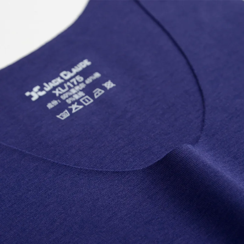 Мужское модальное однотонное бесшовное нижнее белье одежда облегающая