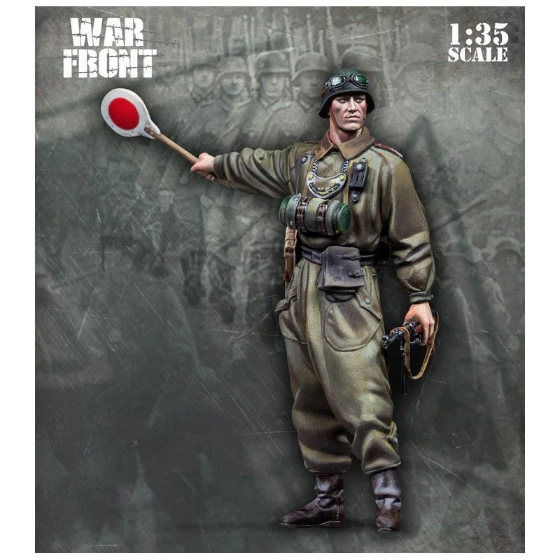 1/35 шкала Неокрашенная фигурка из смолы дорожное поле коллекция | Игрушки и хобби