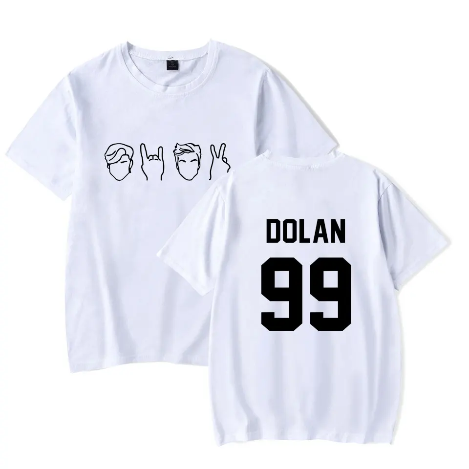 Футболка Dolan Twins летняя Хлопковая мужская футболка с принтом модные мужские