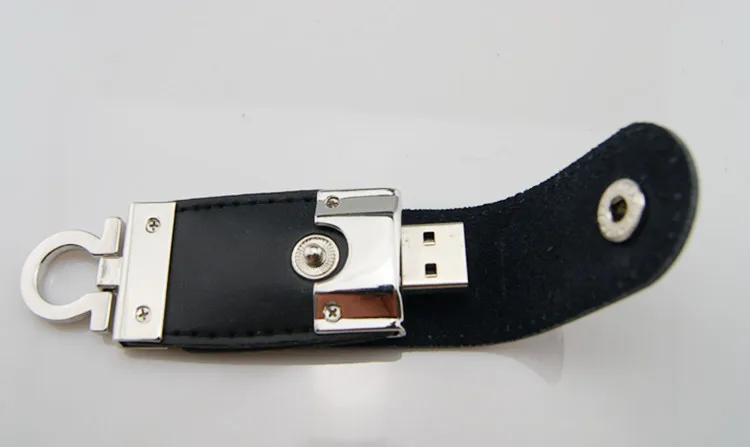 Высококачественный U-диск 32 ГБ 64 8 4 Гб 128 кожаный USB флеш-накопитель флешка 16
