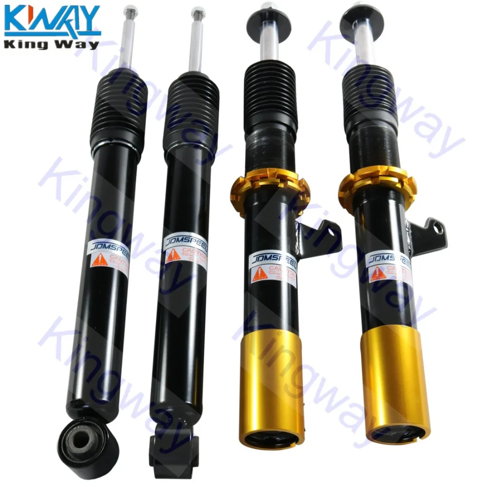 King Way-золото Красный Coilover подвеска опускание для VW Golf тигуан Жук CC GTI R Jetta MK5 MK6