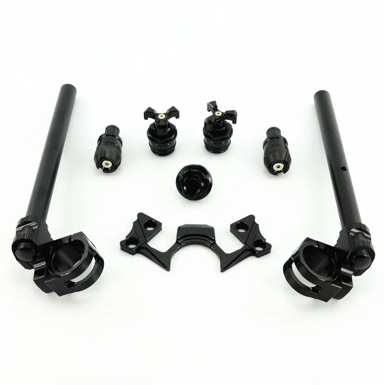 Регулируемый зажим для руля на концах стержня вилки регуляторы хомута защитная