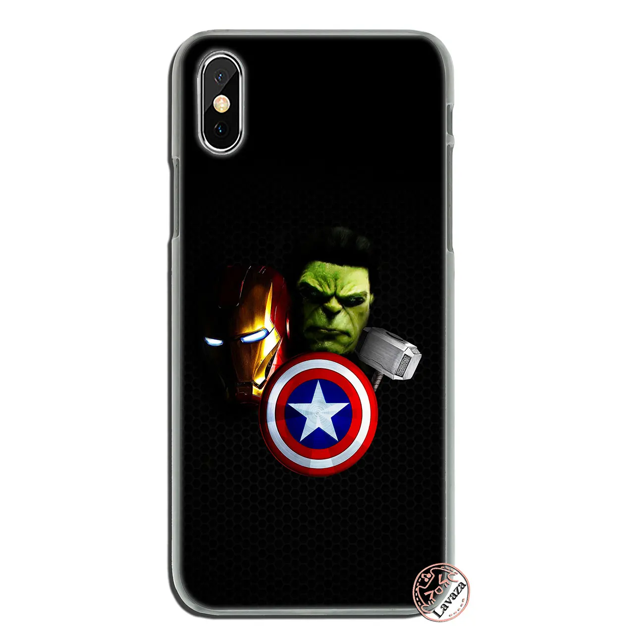 10 Жесткий чехол для телефона Lavaza Marvel, Мстители, Капитан Америка, для iPhone XR XS X 11 Pro Max 10 7 8 6 6S 5 5S SE 4S 4 - Цвет: 10