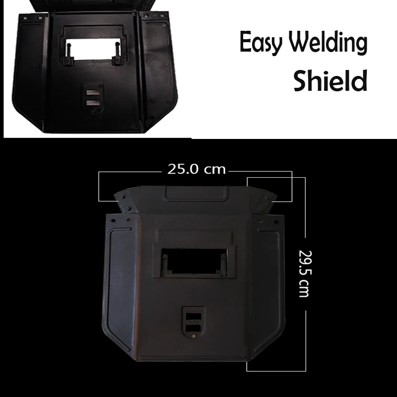 Easy Hold Welding Face Shield Anti UV DIN8 hood Mask Tig,Mig Arc Plastic Shields with Black Glass 108x50mm Free Shipping