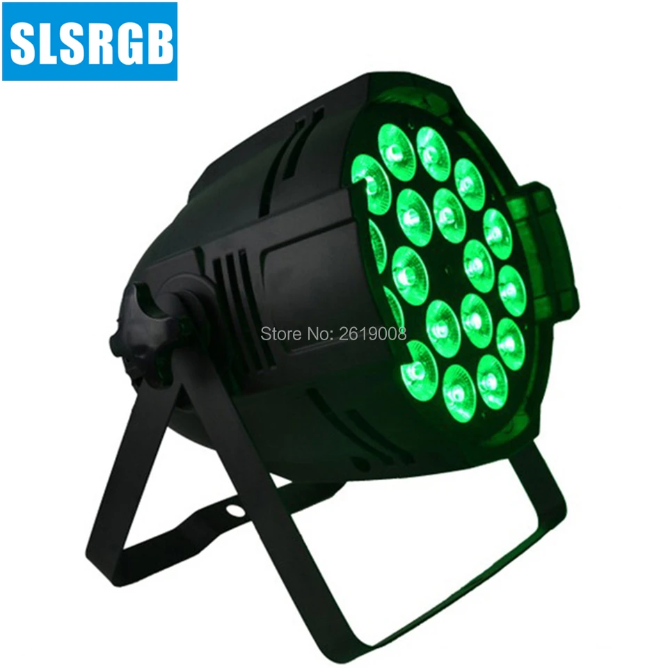 LED DJ PAR 64 18x12w LIGHT RGBA 4in1 DMX512 STAGE PARTY SHOW HIGH POWER RGBY quad color 12W Par Can Light dmx 8CH par | Лампы и