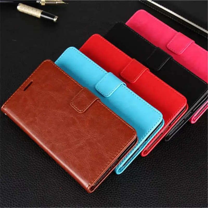 OPPO R9S Case 5.5&quot Luxury Wallet PU Leather Back Cover Phone For Flip Protective Fundas | Мобильные телефоны и