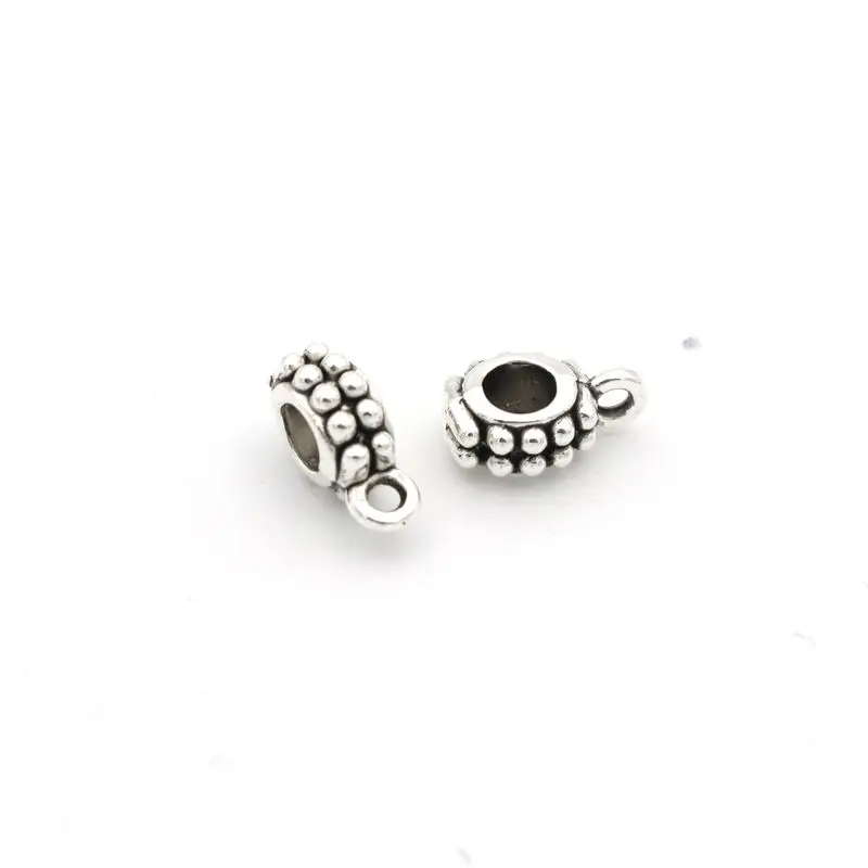Бусины соединители для ювелирных изделий 50 шт.|connector charms|slide connectorsantique silver |