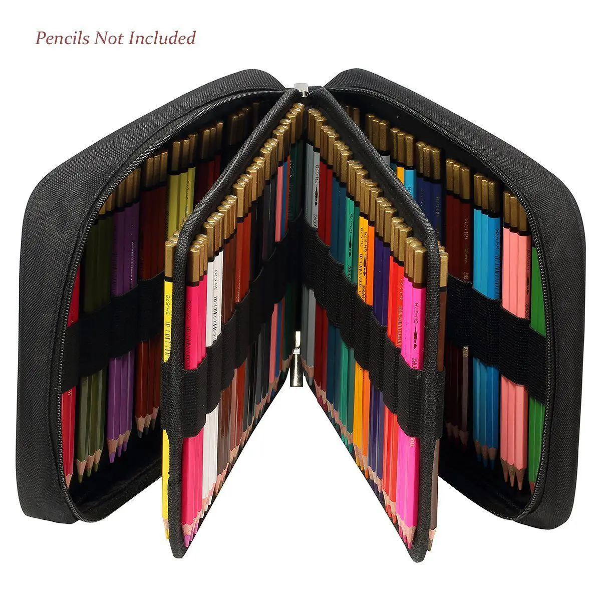150 слотов цветные карандаши Универсальный карандаш сумка ручка чехол школьный