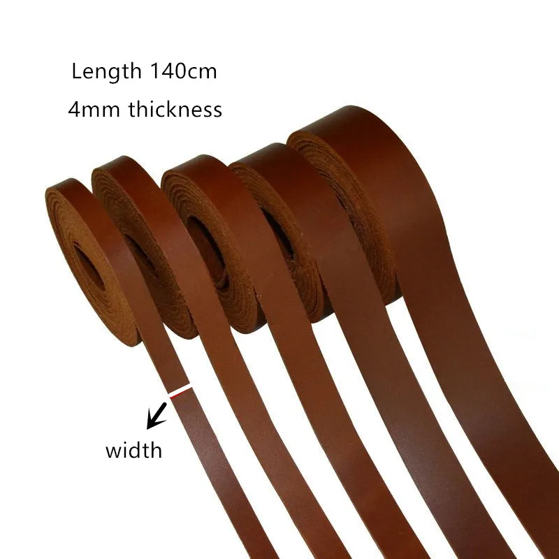 Натуральная Кожа Веревка кожаный ремень браслет кожаная полоса 4 мм толщина 140 см