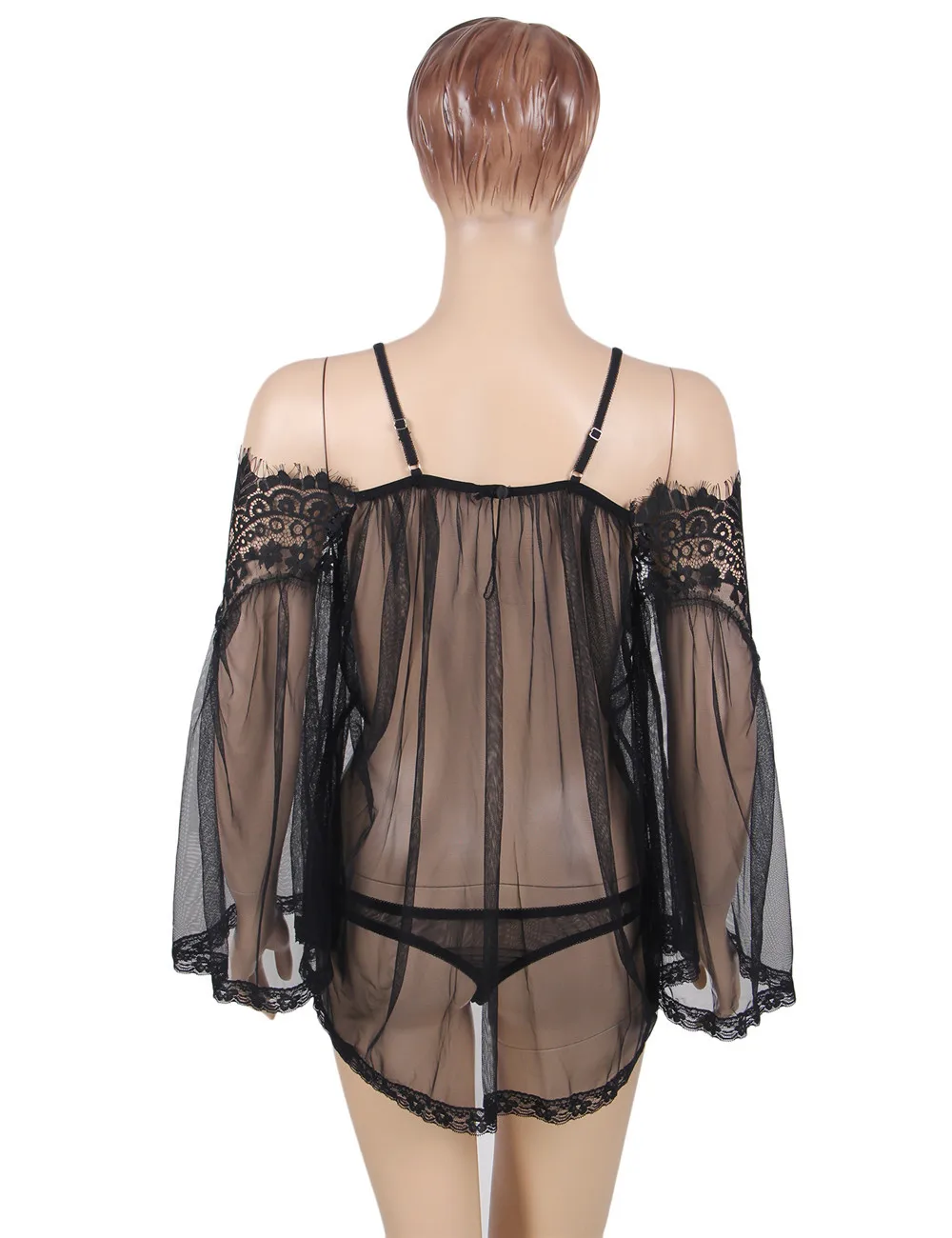 Новинка 2017 модное Стильное черно-белое пончо MR17 женское кружевное платье стринги