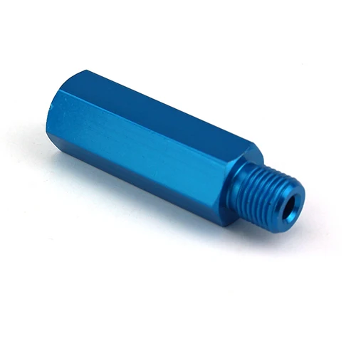 blueA filter only Пейнтбол PCP высокое давление насос воздушный фильтр фильтрующие элементы 40 МПа водно-масляный сепаратор M10x1 быстрые разъемы 50 см шланг - Цвет: blueA filter only