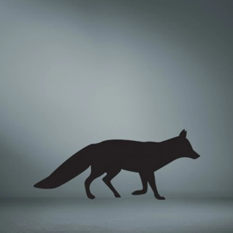 

56x24cm Fox Vinyl Wall Decal , Fox wall art sticker Home Decor P2048