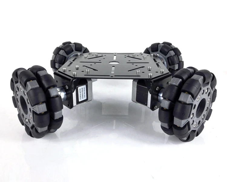 Фото MT200S 4WD 100 мм шасси Omni Wheels Robot Car рама из нержавеющей стали. Мощный двигатель. Для MT200S 4WD 100 мм шасси Omni Wheels Robot Car рама из нержавеющей стали. Мощный двигатель. Для