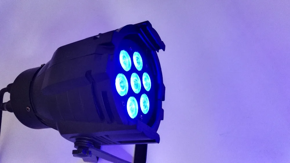 7х10вт 4в1 RGBW PAR/led par/par led освещение/DJ оборудование/сцены