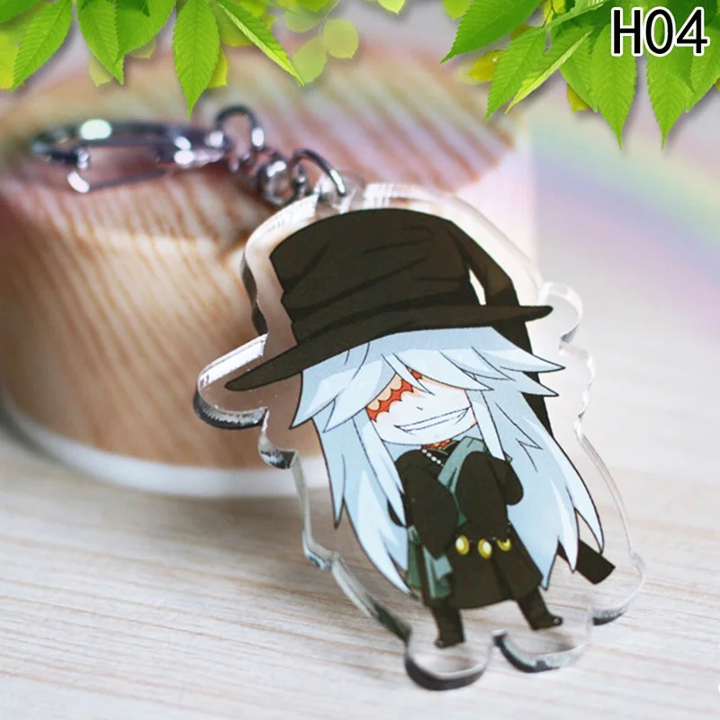 Акриловый брелок Kuroshitsuji Себастиан микаелис Ciel Phantomhive подвеска для косплея