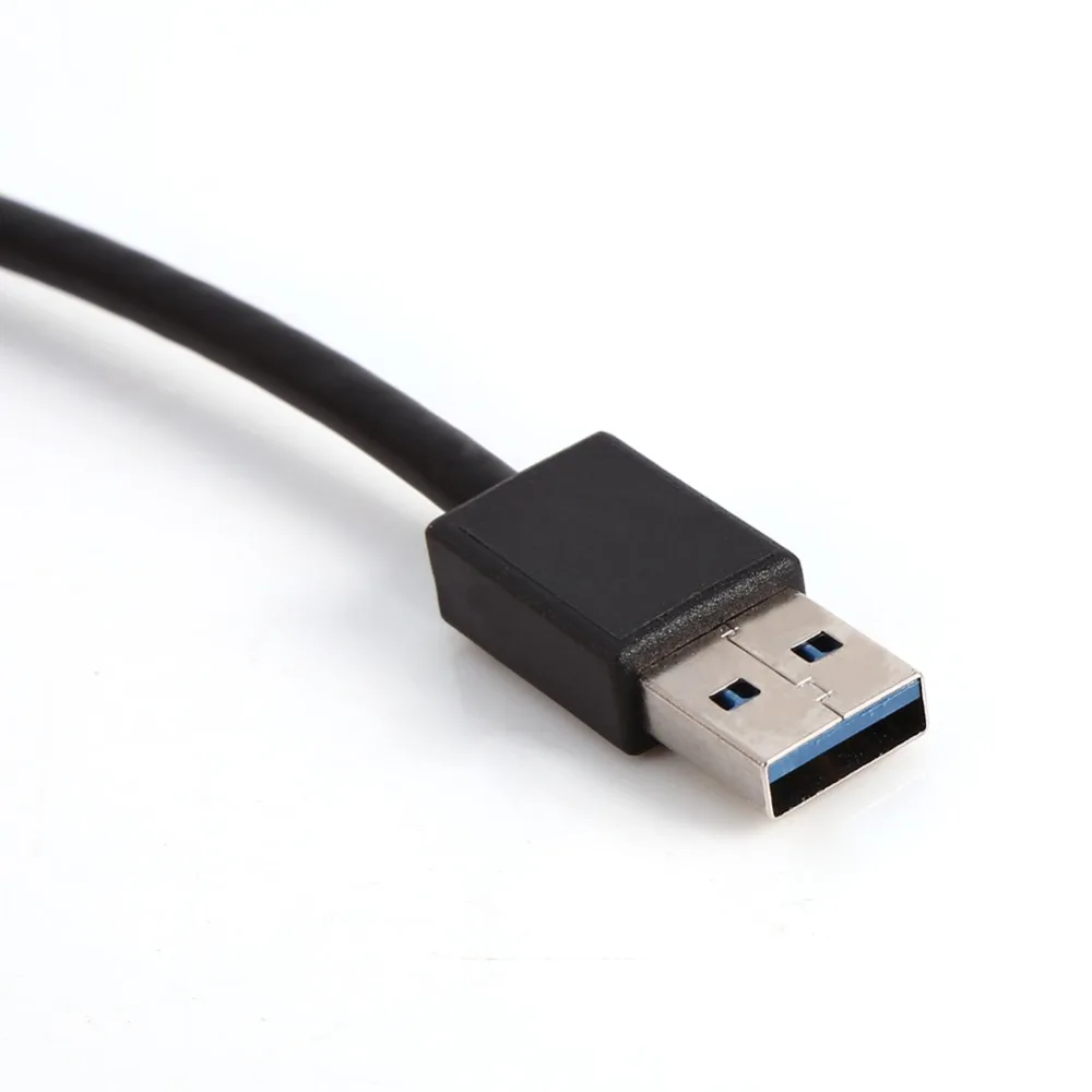 4 портовый концентратор USB 3 0 с зарядкой питания и переключателем разветвитель