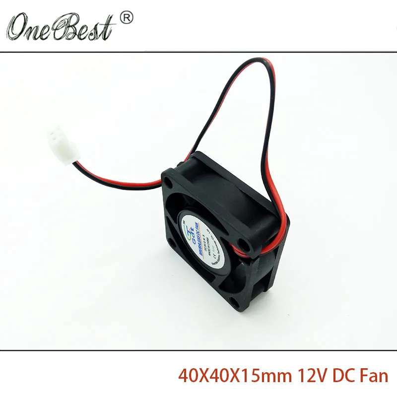 4015 бесщеточный вентилятор DC12V 0.12A 40X40X15mm маленький источник питания 4 см 40 мм