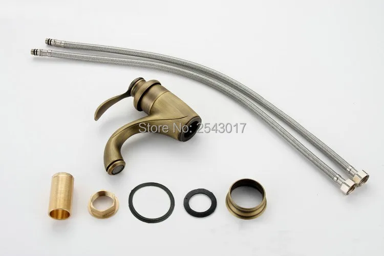 

Classic Antique Faucet Bathroom Basin Mixer Deck Mounted Torneira cozinha Vanitay Sink Mixer Tap ZR170