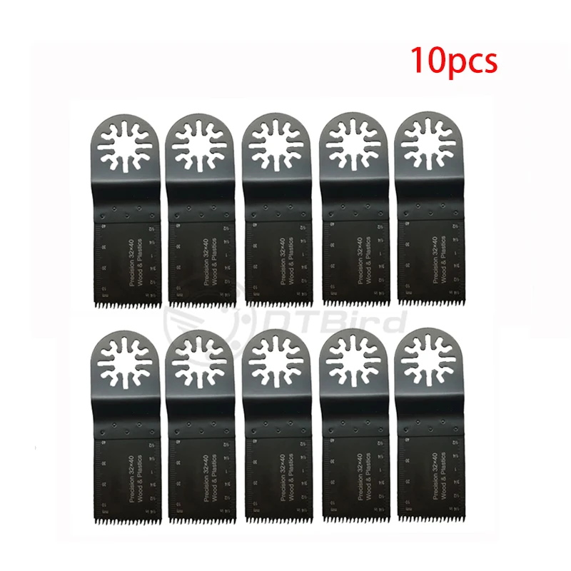 10pcs 20 шт. 32 мм Япония Осциллирующий Мультитул пилы аксессуары для реноватора электроинструментов как Fein Multimaster, Dremel, резка древесины - Цвет: 10pcs