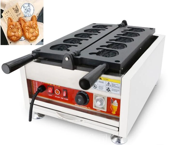 csot 5 шт/тарелка мультики собака форма taiyaki машина вафельница
