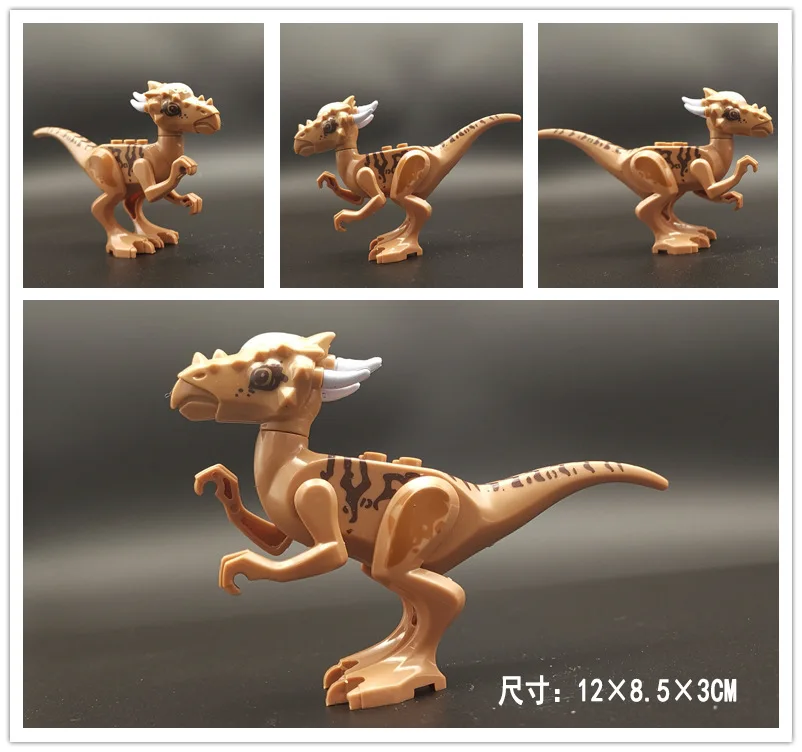 Assemble Building Blocks Dinosaur World Pterosaurs Tyrannosaurus Models Toys for Children Birthday Gift Compatible Animal Blocks