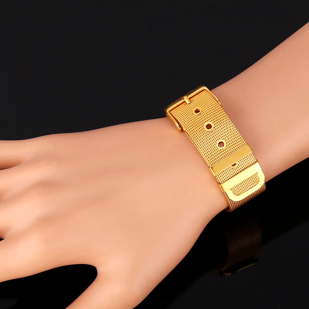 Браслет мужской из нержавеющей стали Ювелирное Украшение в стиле панк с