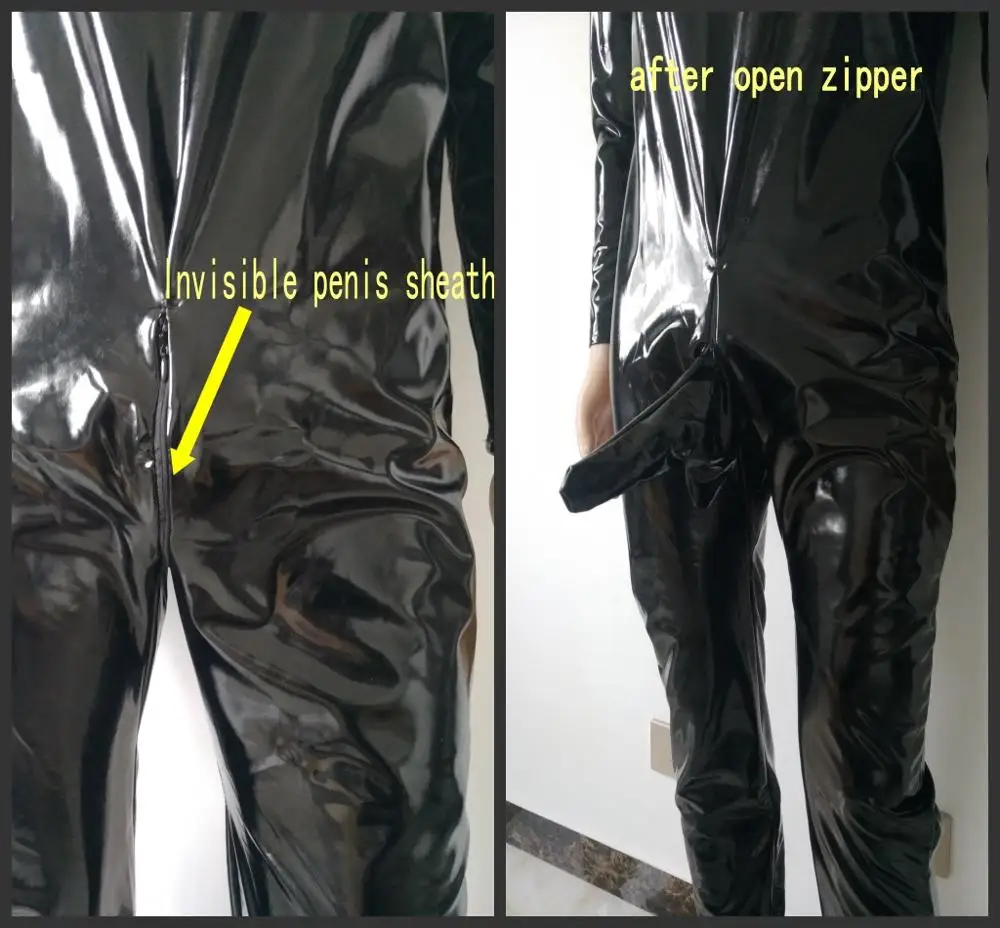 Watermonkey Брендовые костюмы для мужчин черная сексуальная игровая одежда из