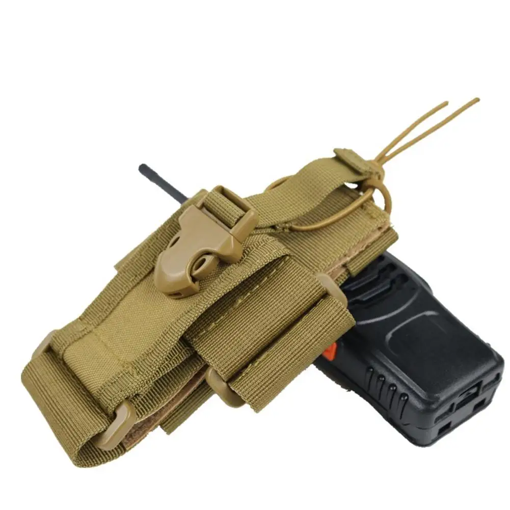 FGJ Molle Walkie Talkie чехол для рации сумка тактическая межтелефонная нейлоновая сумка для хранения на для военного использования Чехол Держатель Рюкзак для активного отдыха