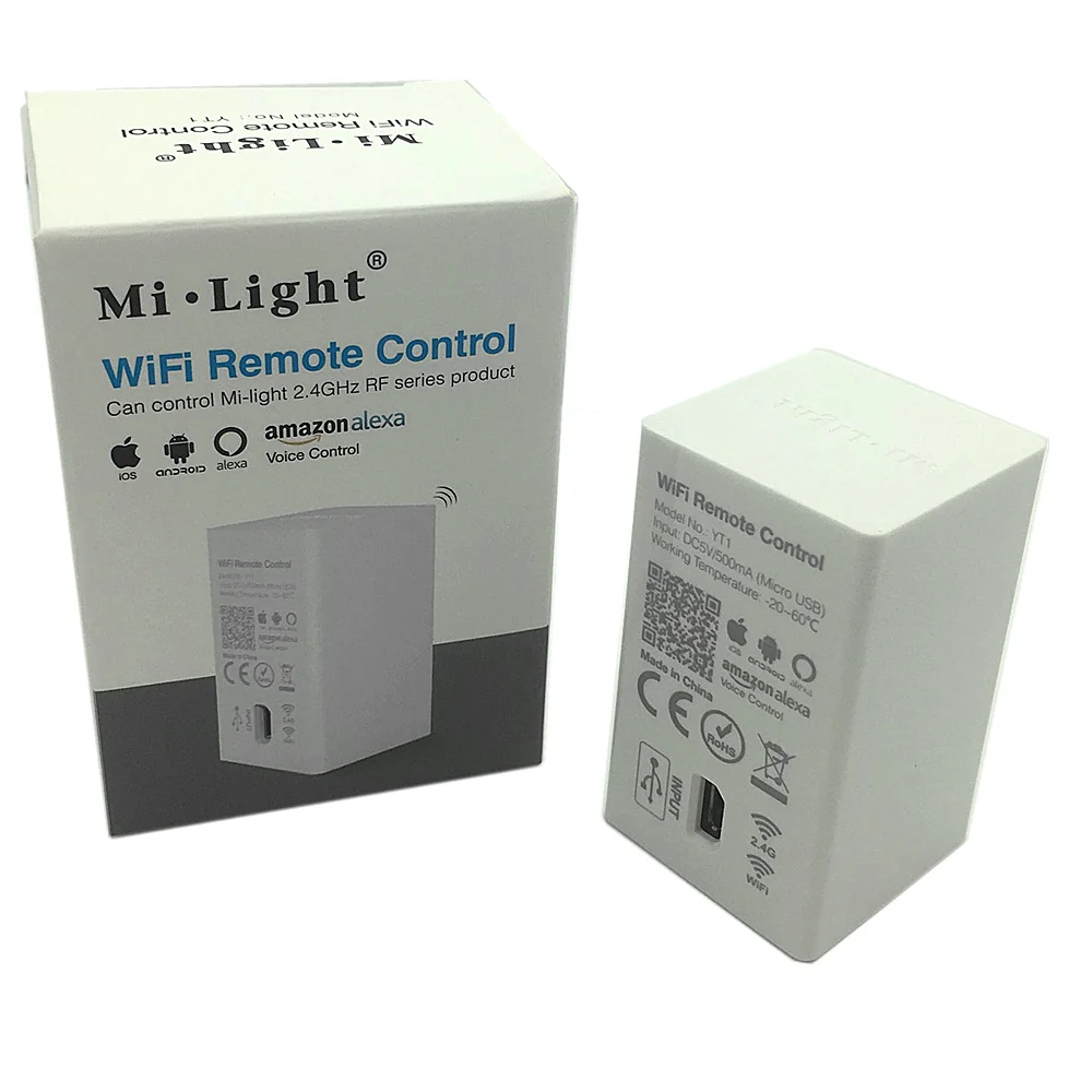 Milight YT1 Wi Fi пульт дистанционного управления совместимый с 2 4 ГГц RF серия продукт приложение для смартфонов