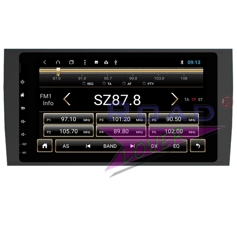Roadlover Android 8 1 Автомобильный мультимедийный радиоплеер для Porsche Cayenne 2003-2010 Стерео GPS
