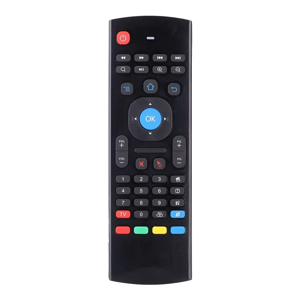 Портативный MX3 Голосовое управление беспроводная мышь с клавиатурой 2 4G RF