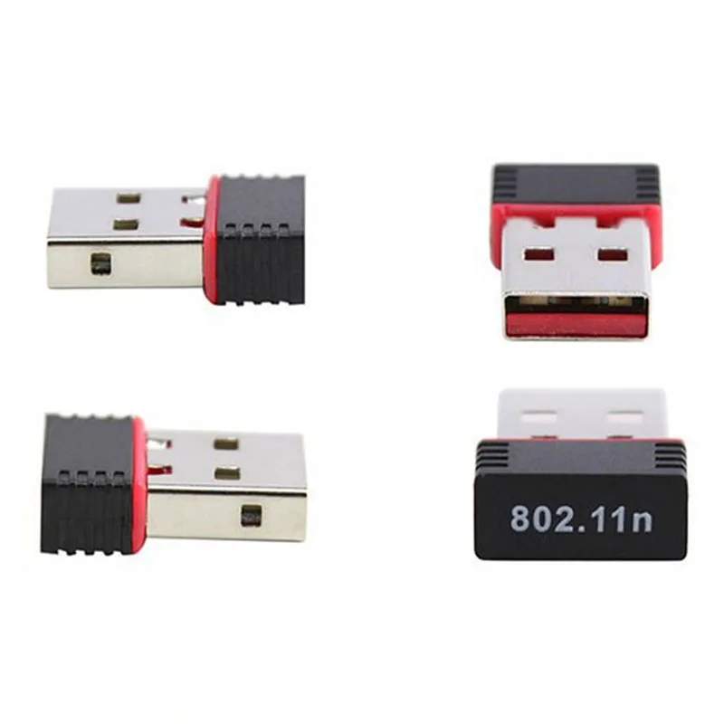 Мини USB беспроводной адаптер карта 150 Мбит/с Антенна для компьютера Windows XP/Vista/7/8/Linux