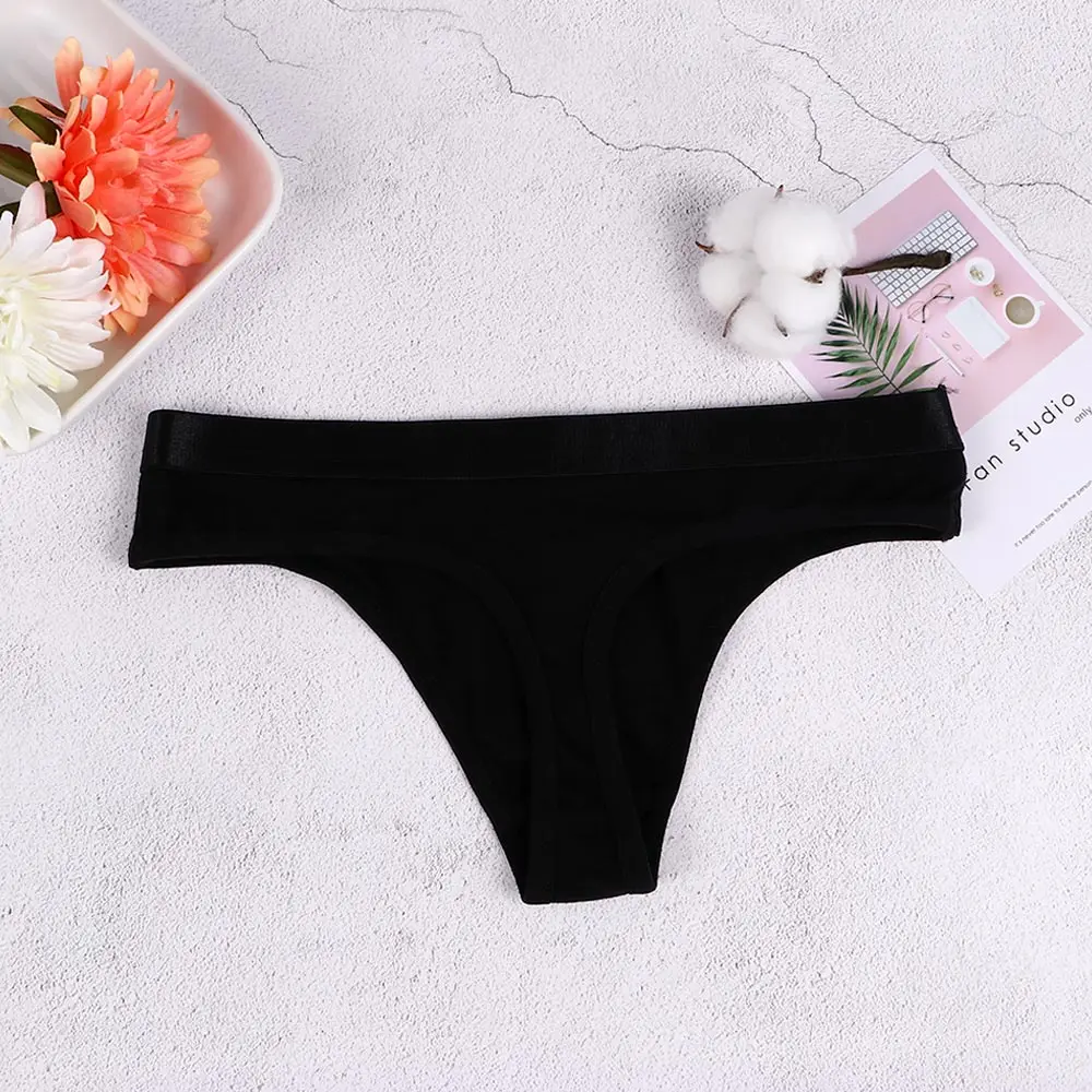 Модные женские трусики удобные треугольные Трусики с высокой талией бесшовное